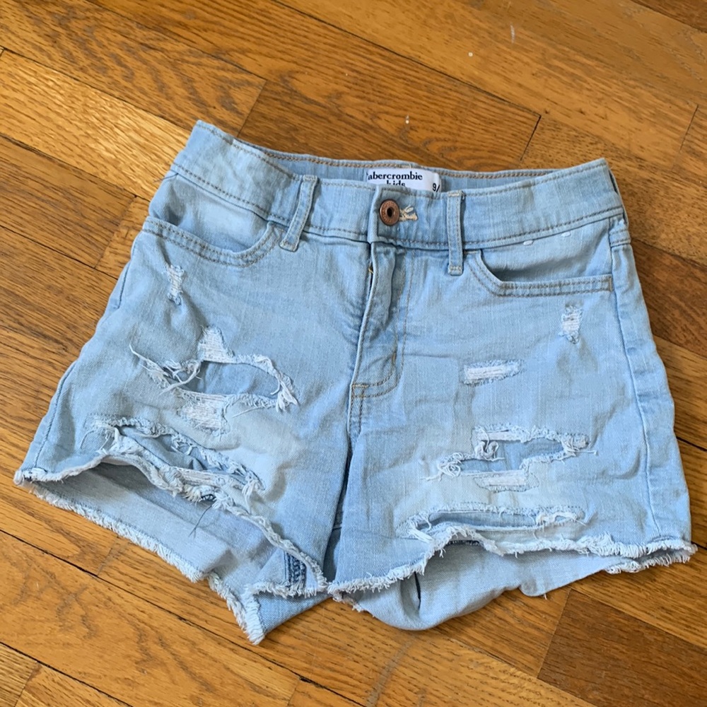 High rise mom shorts girl size 9/10